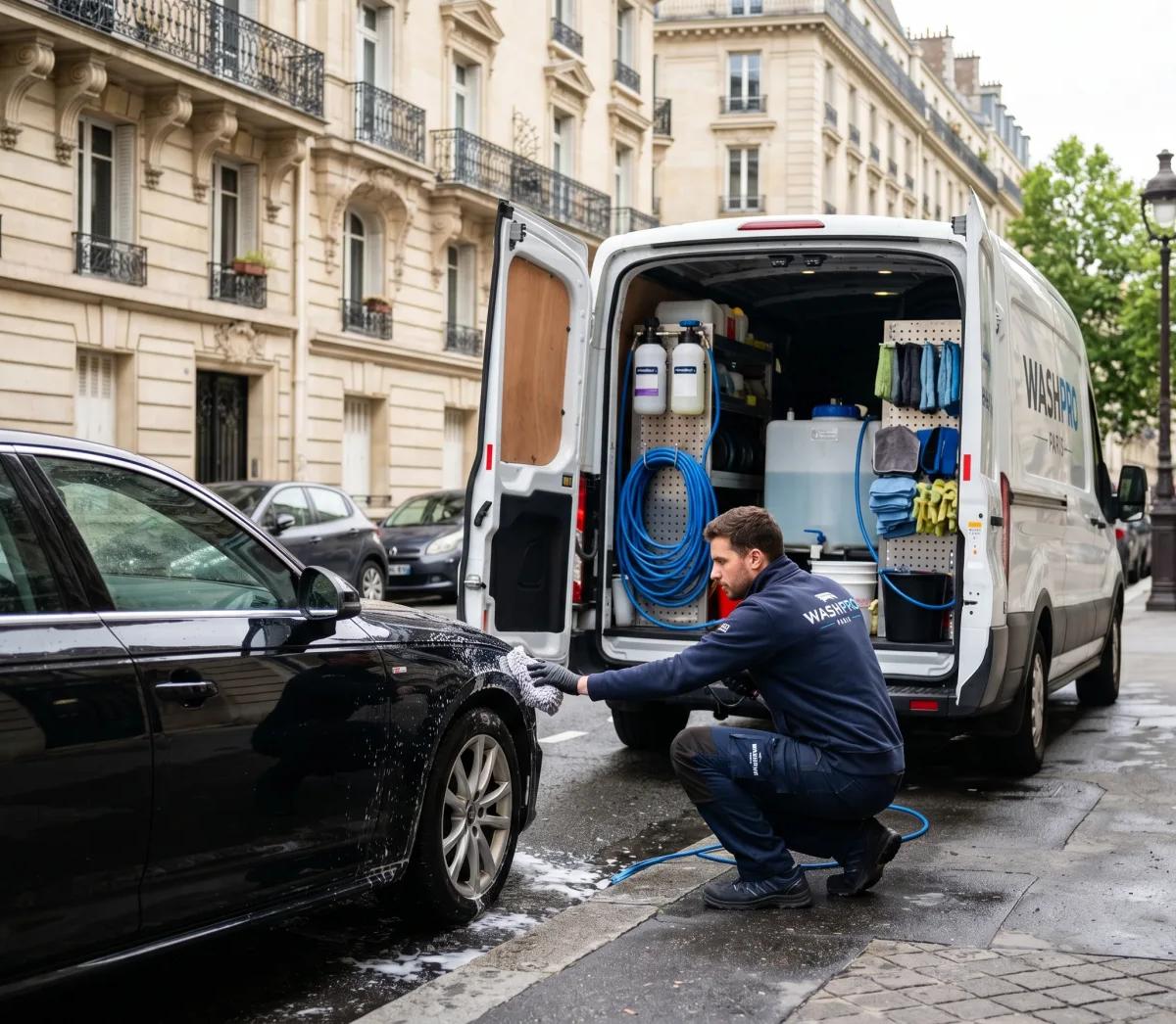 Service de lavage auto mobile à domicile